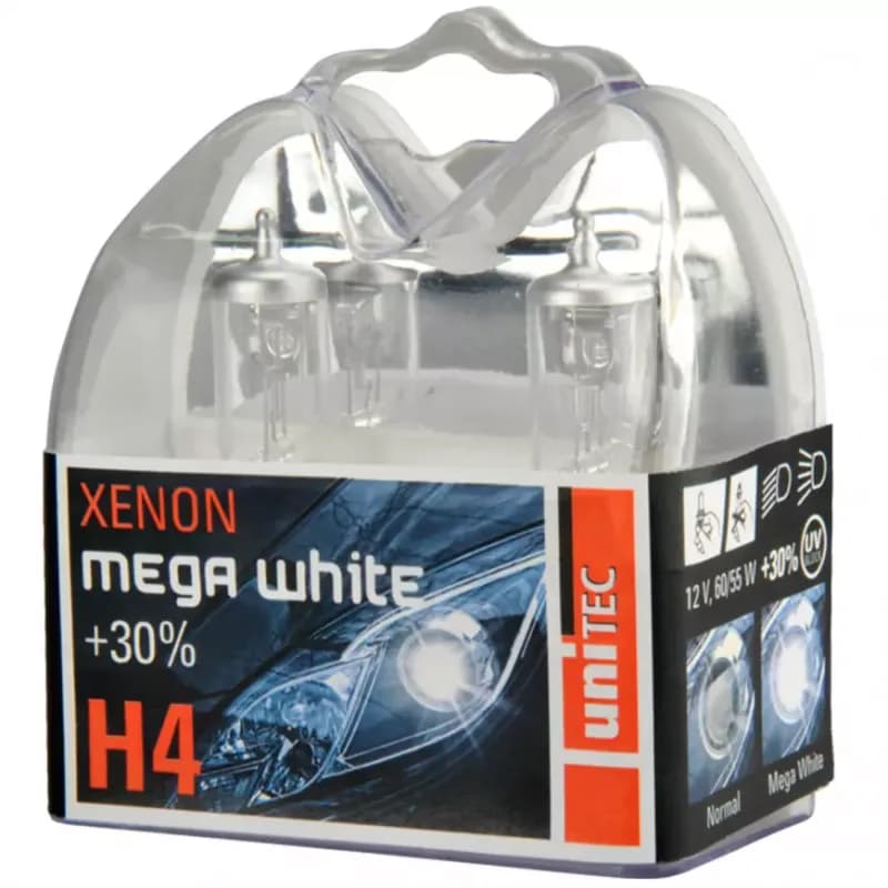 Autožiarovka H4 12v 60/55w Xenonmegawhite 2ks 1