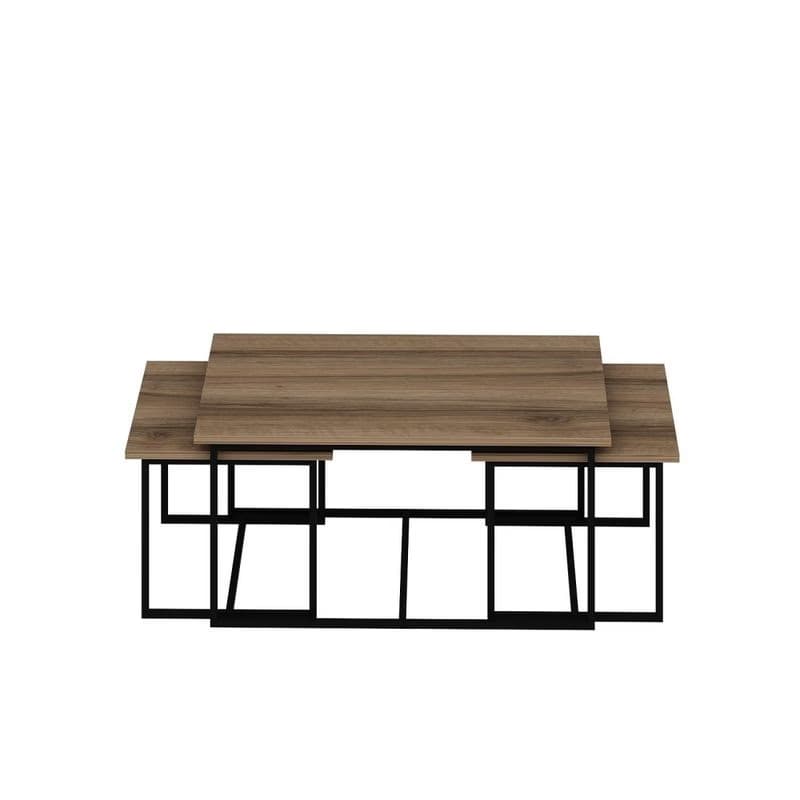 Sada odkladacích stolíkov (3 kusy) Levada - Walnut 2