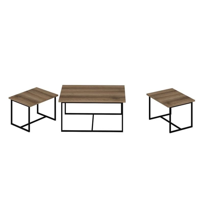 Sada odkladacích stolíkov (3 kusy) Levada - Walnut 4