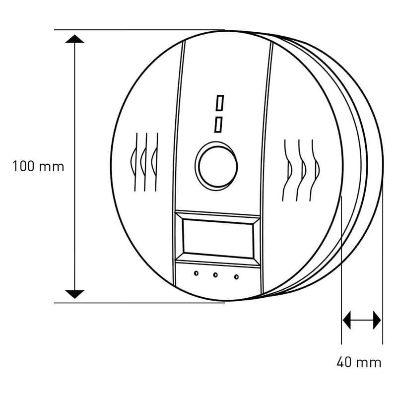 RDT 301 Detektor CO RETLUX 3