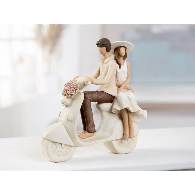 Postava zamilovaného páru na skútri "Rollerfahrt" 1