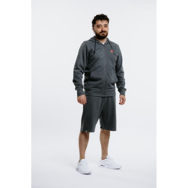 Pánska mikina so zipsom AUTHORITY H-IRONGATE grey 4
