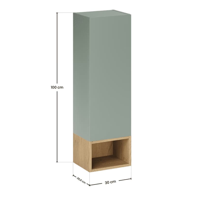 ArtCom Závesná skrinka ASTER Green ASG SP/UR 30x20 cm 6