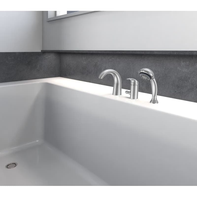 AQUALINE - KASIOPEA trojprvková batéria na okraj vane, chróm 1107-30 3