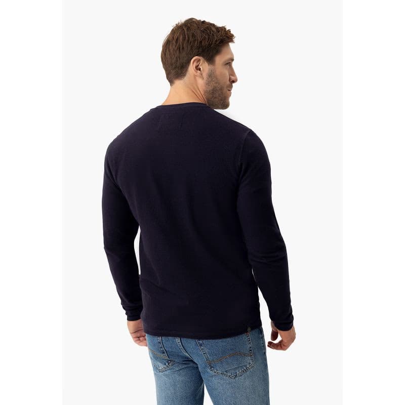 Pánske tričko s dlhým rukávom VOLCANO L-ONYX-NAVY 2