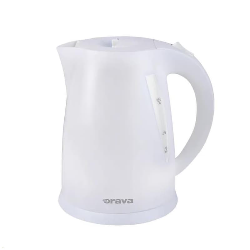 Orava VK-3117 W varná kanvica 2000 W, 1.7 l, automatické vypnutie, biela
