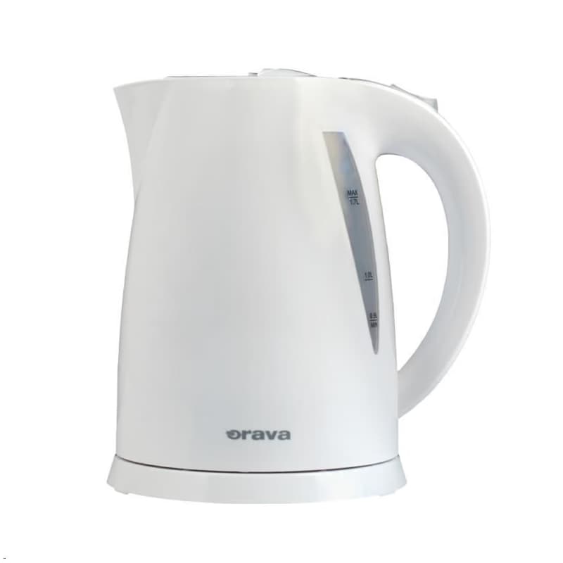 Orava VK-3117 W varná kanvica 2000 W, 1.7 l, automatické vypnutie, biela 2