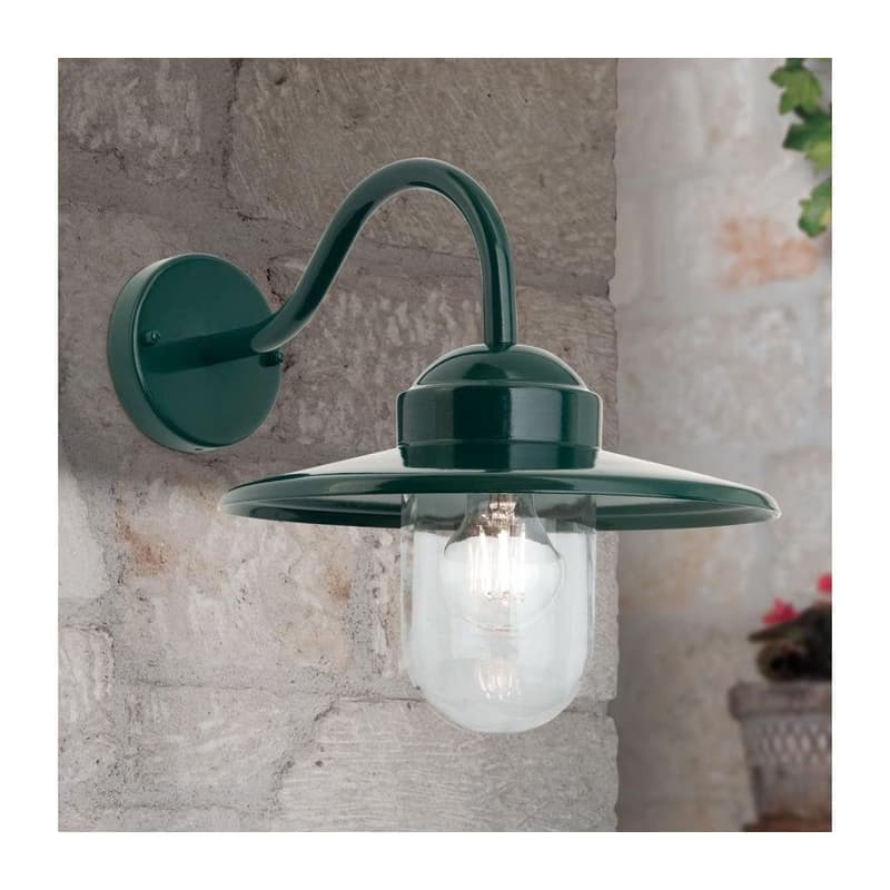 Orion AL 11-1313 - Vonkajšia nástenná lampa EDWARD 1xE27/60W/230V IP44 zelená AL 11-1313 grün 1