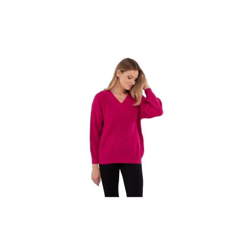 Dámsky sveter VOLCANO S-VIDA-401-PINK