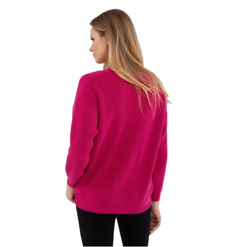 Dámsky sveter VOLCANO S-VIDA-401-PINK 3