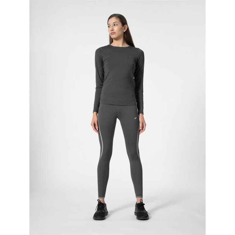 Dámske legíny 4F TIGHTS FNK F049-22S-ANTHRACITE 3