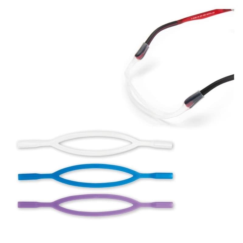 Šnúrka na okuliare CENTROSTYLE Silicone double cord stopper - S blue 2