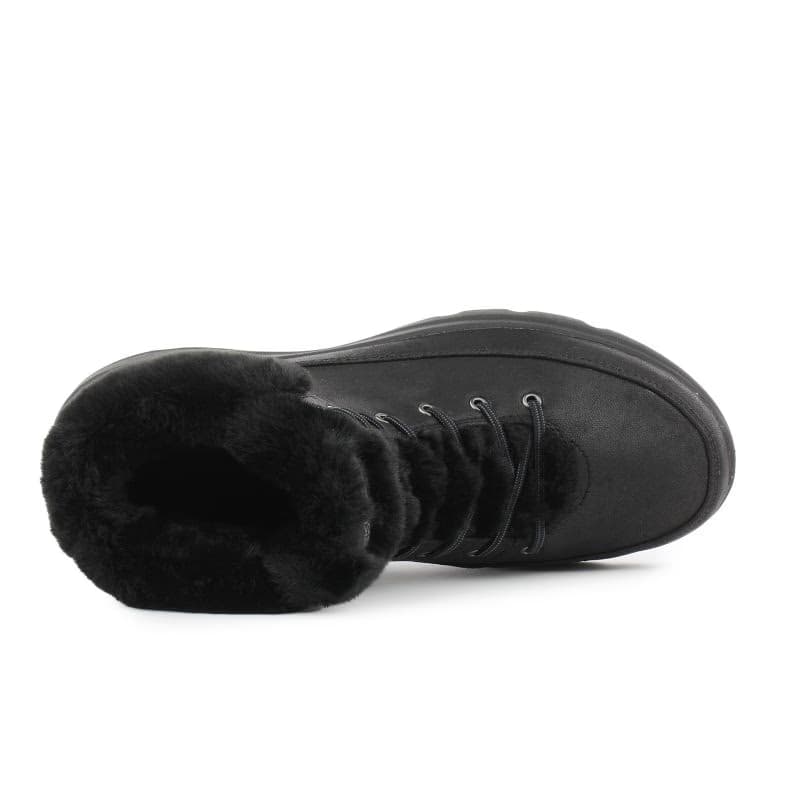 Dámske členkové zimné topánky SKECHERS Glacial Ultra black 5