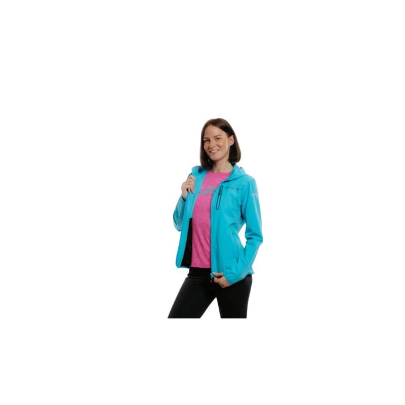 Dámska turistická bunda EVERETT LightSoftshell W blue 1