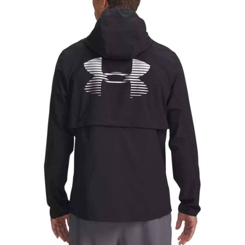 Pánska bežecká bunda UNDER ARMOUR UA Velociti Pro Storm Jacket-BLK 2
