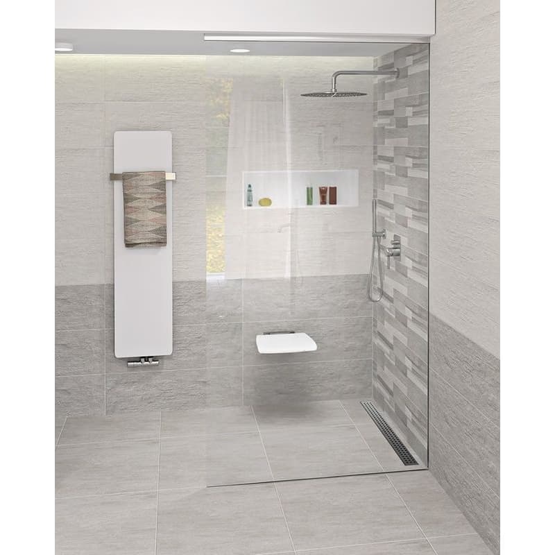 Polysan INSERTA zapustená polica do obkladu, liaty mramor, 800x260 mm, biela 1301-82 5