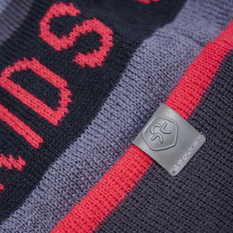 Detská zimná čiapka COLOR KIDS Hat - Logo CK-6915-Graystone 3