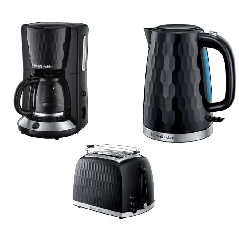 Russell Hobbs Hriankovač Honeycomb 26061-56 + Rýchlovarná kanvica Honeycomb, 1,7 l + Kávovar Honeycomb 27011-56 1