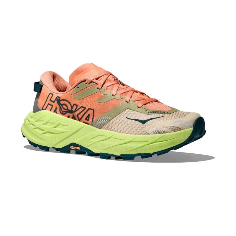 Dámska bežecká trailová obuv HOKA Speedgoat 7 W persimmon neon yuzu 2