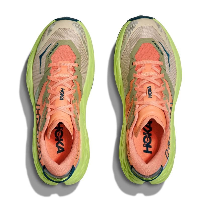 Dámska bežecká trailová obuv HOKA Speedgoat 7 W persimmon neon yuzu 4