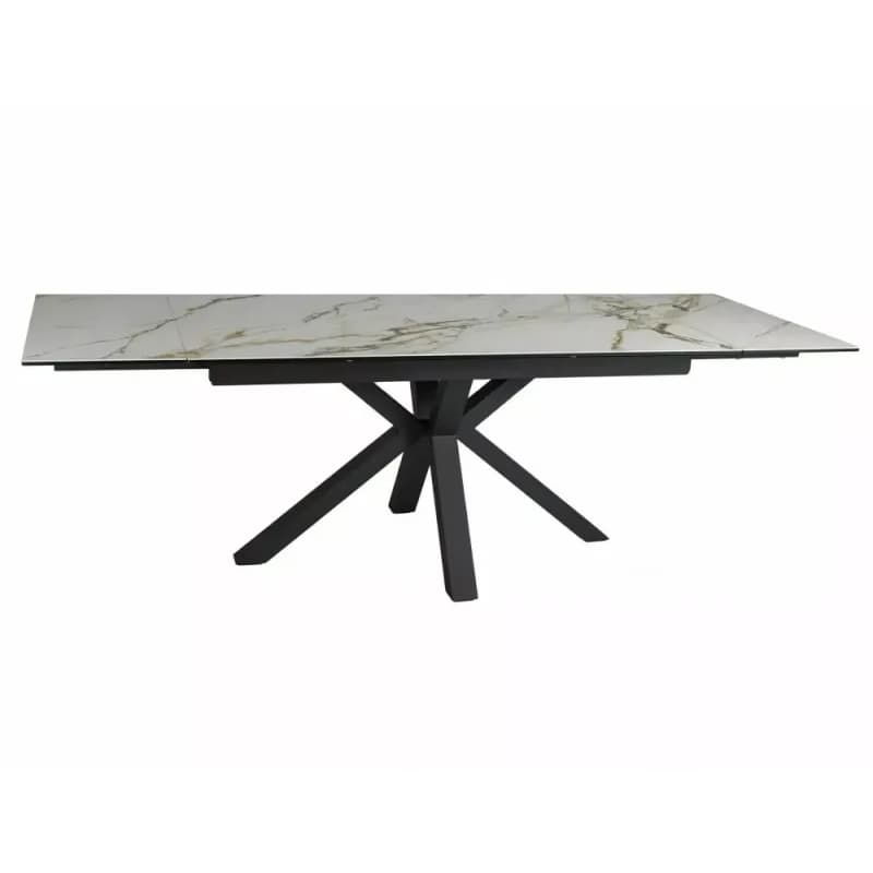 Stôl Columbus Ceramic Amber Bianco 1