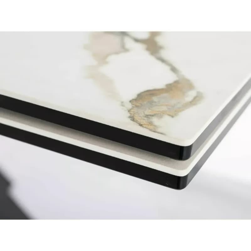 Stôl Columbus Ceramic Amber Bianco 2