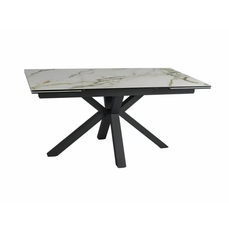 Stôl Columbus Ceramic Amber Bianco 3