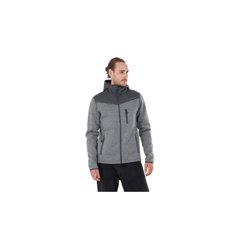 Pánska mikina so zipsom FUNDANGO Ashford Insulated Fleece Jacket-745-grey heather 1