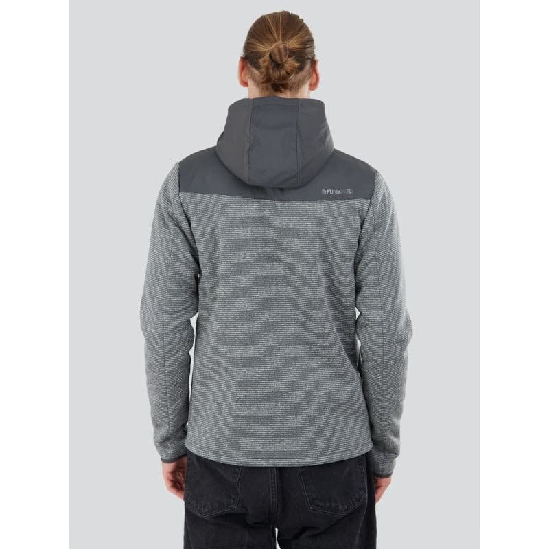 Pánska mikina so zipsom FUNDANGO Ashford Insulated Fleece Jacket-745-grey heather 2