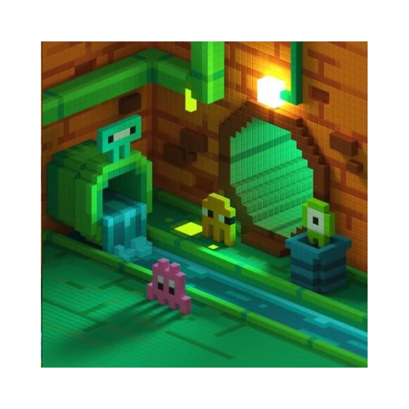 PIXIO Mini Monsters magnetická stavebnica 6