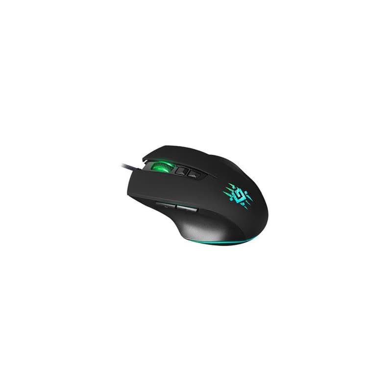Defender Wolverine GM-700L RGB Myš káblové, čierna, 12800DPI 2