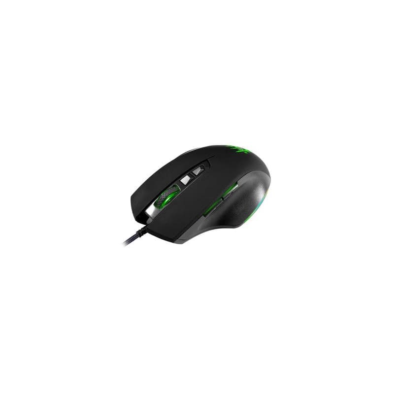 Defender Wolverine GM-700L RGB Myš káblové, čierna, 12800DPI 3