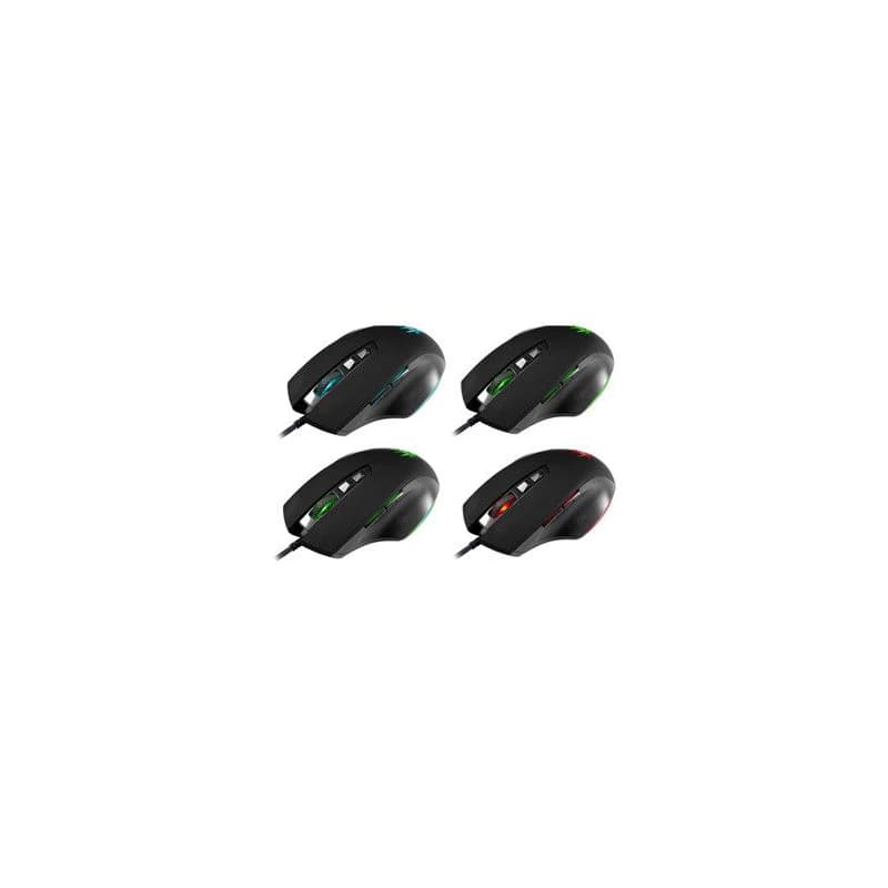 Defender Wolverine GM-700L RGB Myš káblové, čierna, 12800DPI 6