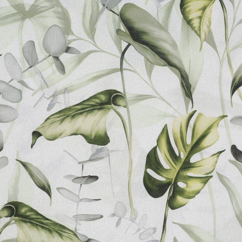 ArtFir Obliečky na jednolôžko ELLEN | zelená/biela 140 x 200 cm 4