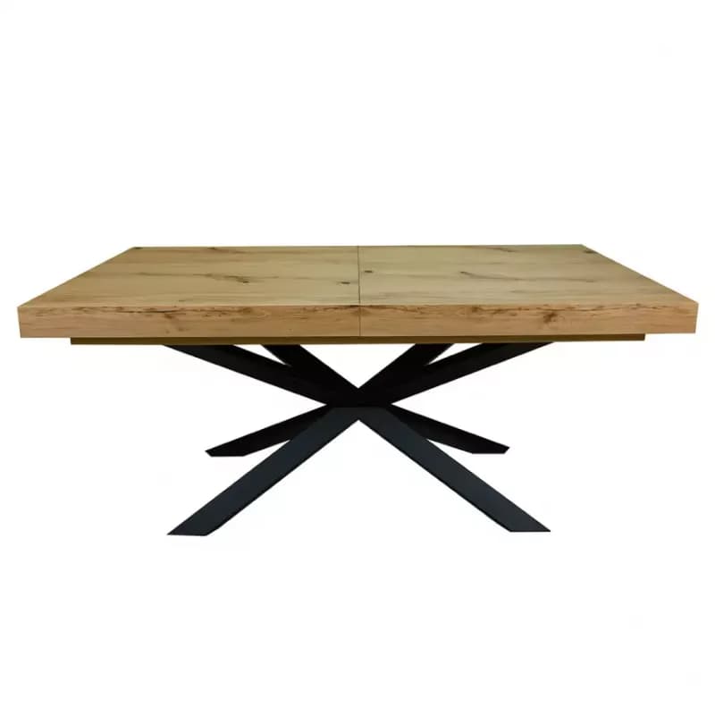 Rozkladací stôl St-07 140/180x80cm dub uzlový 1
