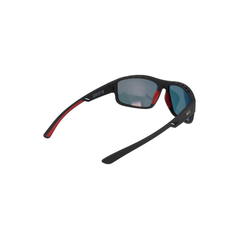 Polarizačné slnečné okuliare H.I.S. POLARIZED HPS47105-1, black, smoke with red mirror POL, 62-15-139 3