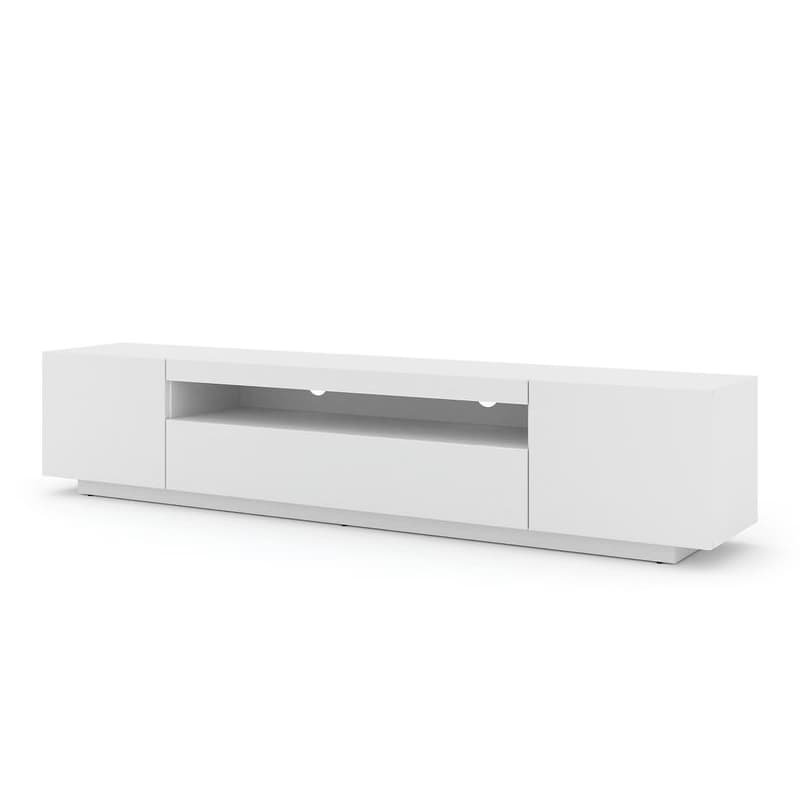 ArtBm TV stolík AURA 200 | biely mat 1