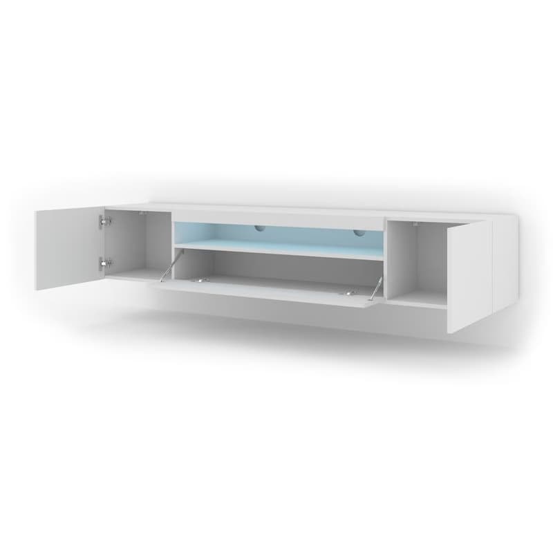 ArtBm TV stolík AURA 200 | biely mat 6