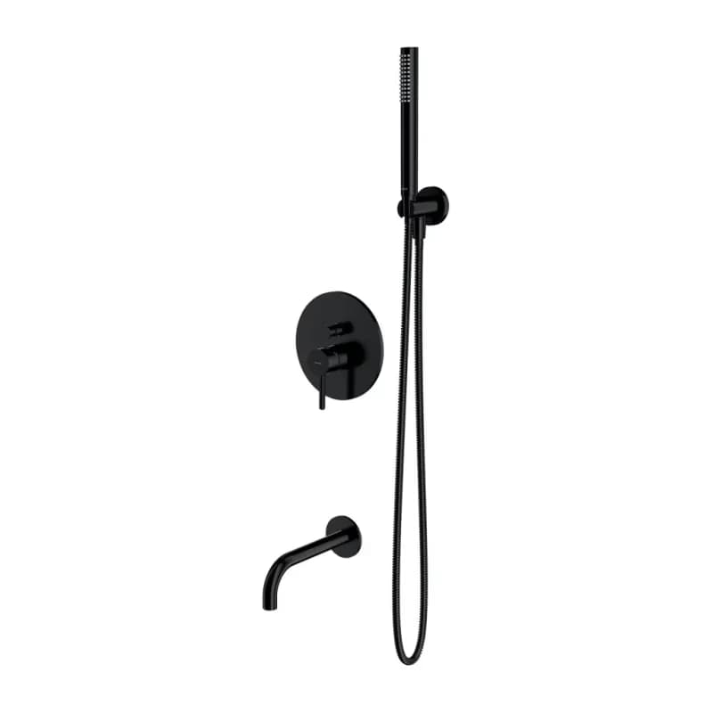 OMNIRES - Y podomietková sprchová batéria čierna /BLH/ SYSYW01BL 3