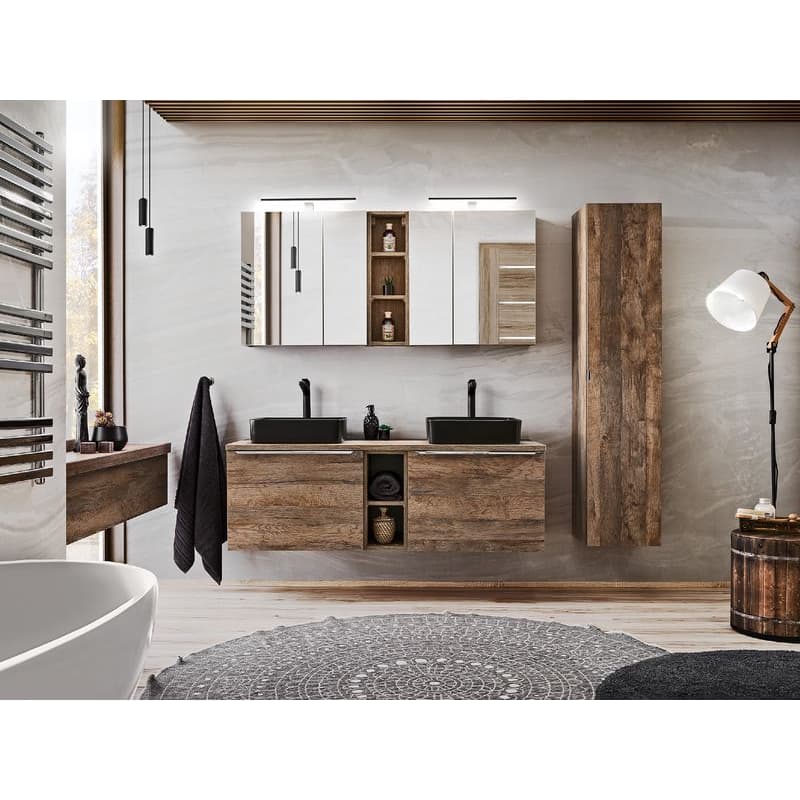 ArtCom Kúpeľňový komplet SANTA FE Oak 140/1 1