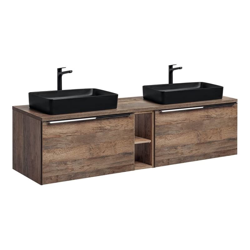 ArtCom Kúpeľňový komplet SANTA FE Oak 140/1 2