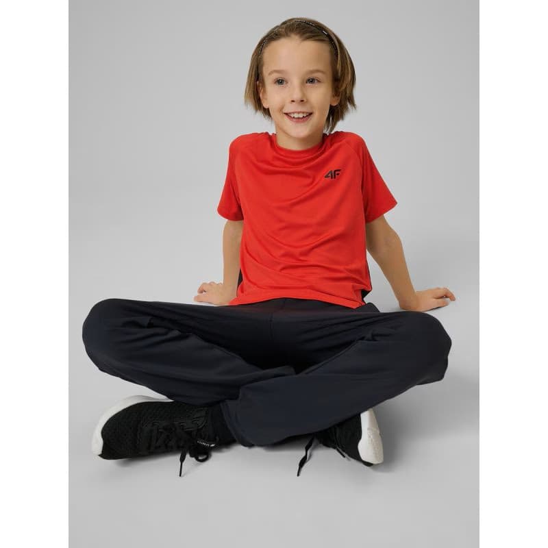Chlapčenské tepláky 4F JUNIOR TROUSERS FNK M1152-20S-DEEP BLACK 6