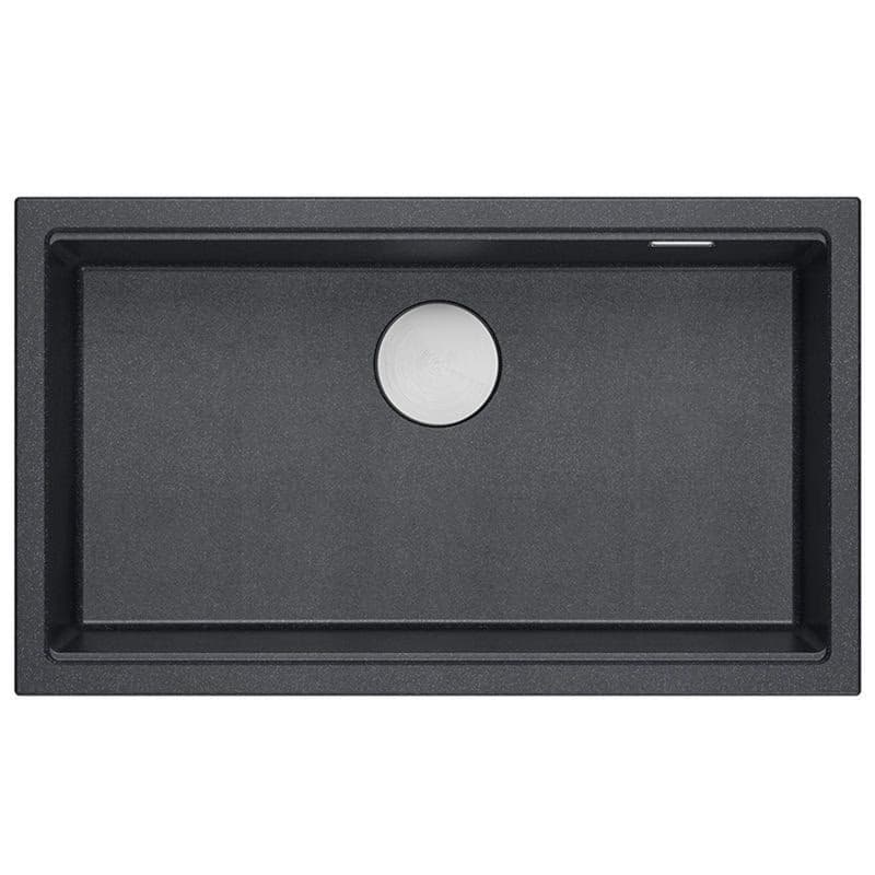 Quadron Quadron - Granitový drez Logan 110 Black Metallic Zlaty HQD7644U8_PVDG1_U 4