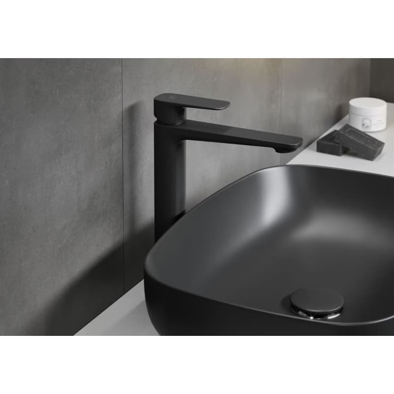 CERSANIT - Umývadlo na dosku LARGA Rectangular antracitová mat (50x38) K677-013 5