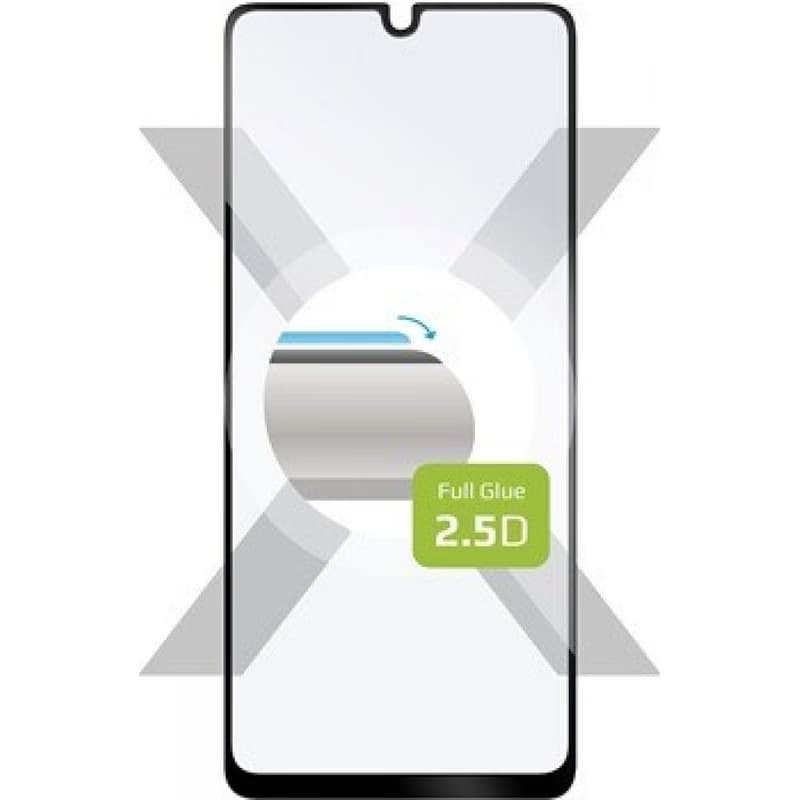 FIXED ochranné sklo Full-Cover pre Samsung Galaxy A33 5G, čierna 3