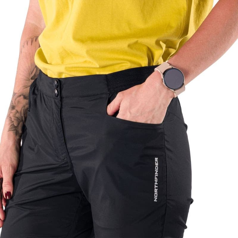 Dámske turistické 3 4 nohavice NORTHFINDER FORTUNATA-269black 5