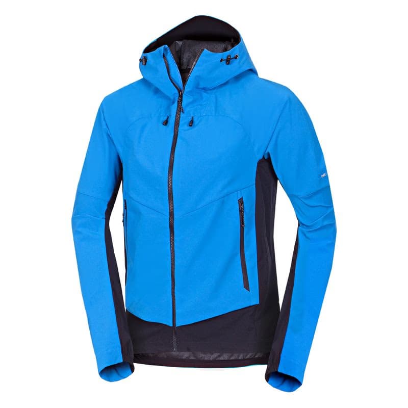 Pánska turistická softshellová bunda NORTHFINDER CIRO-282blueblack 4
