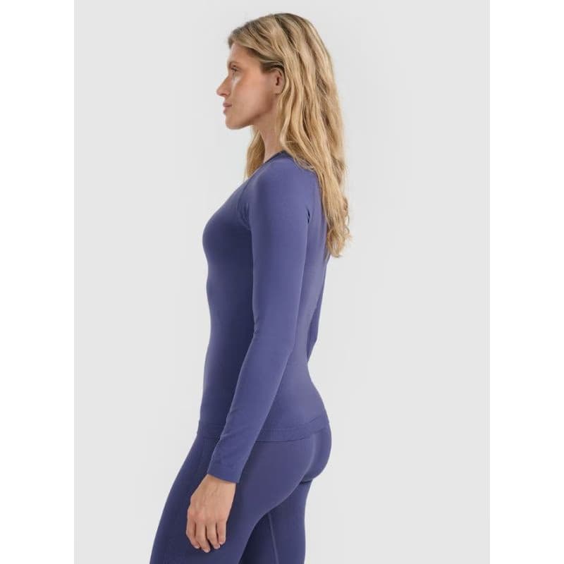 Dámske termo tričko s dlhým rukávom 4F SEAMLESS UNDERWEAR F220-WAW25USEAF220-32S-DENIM 3
