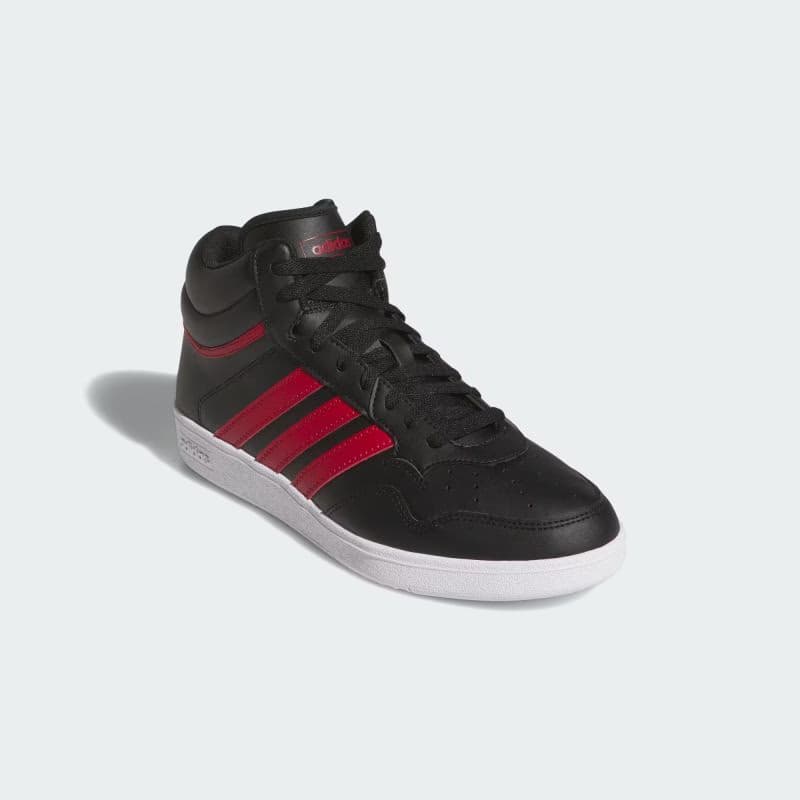 Pánska rekreačná obuv ADIDAS Hoops 4.0 Mid M core black team victory red cloud white 4