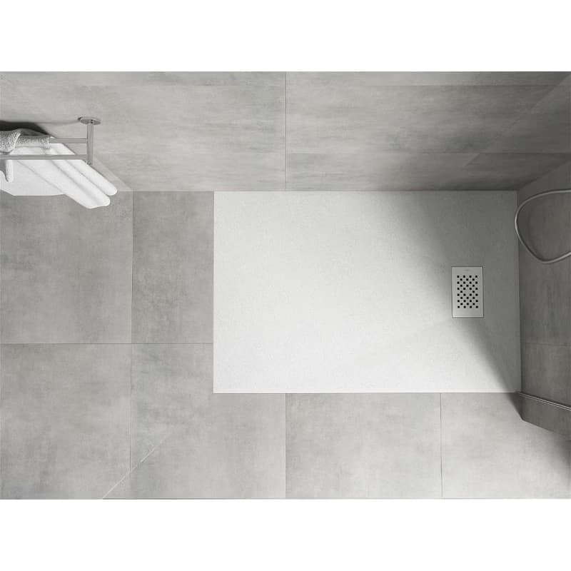 MEXEN/S - Hugo sprchová vanička SMC 100x90, biela, krytka biela 42109010-W 4